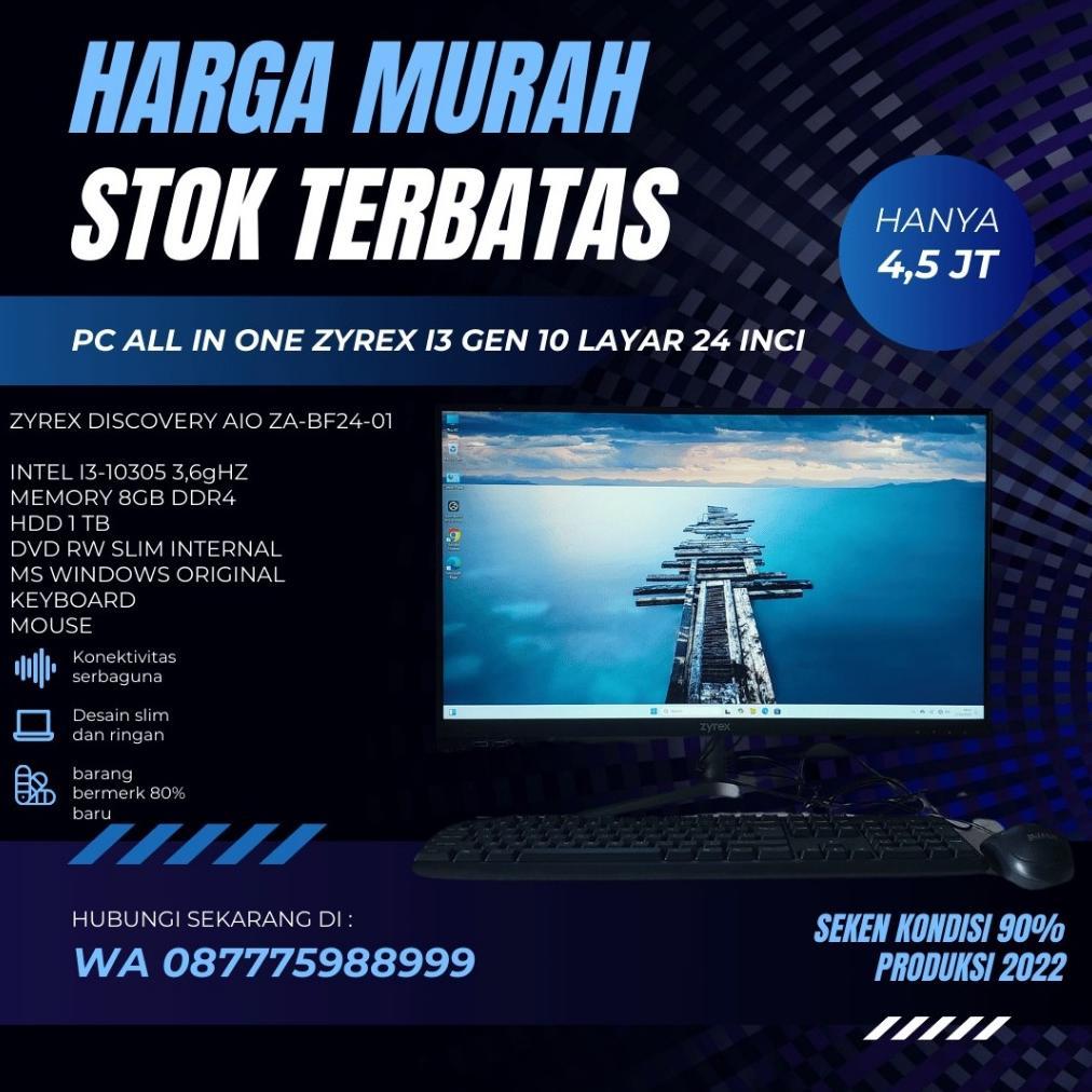 Snackwell Komputer PC All in one zyrex discovery AIO-ZA-BF24-01