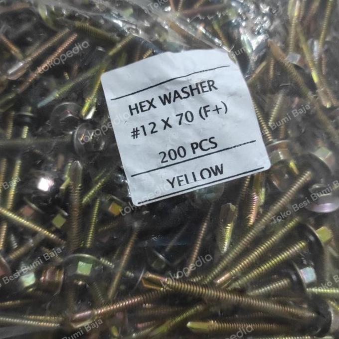 Baut Roofing 12 X 70 / Roofing 7 Cm