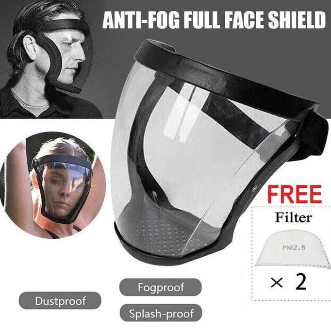 PROMO Masker Pelindung WAJAH Percikan Debu Untuk Tenaga Kerja Perlindungan Tenaga Kerja Bukti Debu M