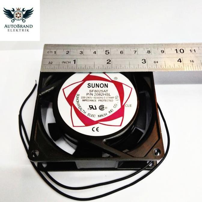 FAN AC SUNON 8CM GOOD QUALITY 220V