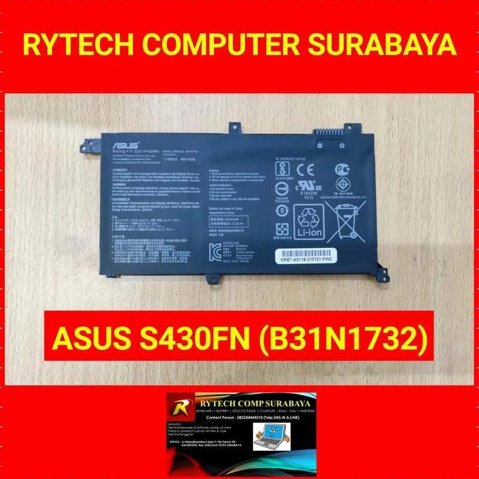 Original Baterai Asus vivobook S14 S430un S430ua S430fa S430fn S430ur