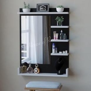 GNL Meja Rias cermin kotak / Meja skincare dinding minimalis / rak kosmetic Furniture Promo