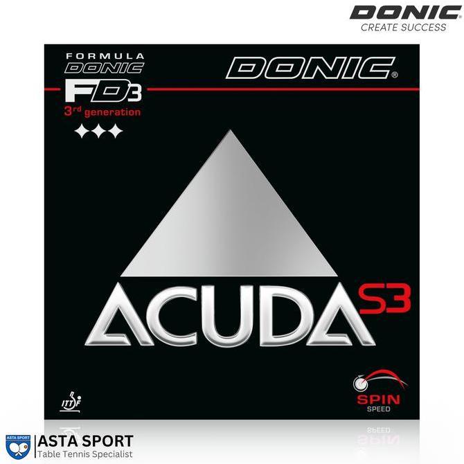 Donic Acuda S3 / karet bet pingpong