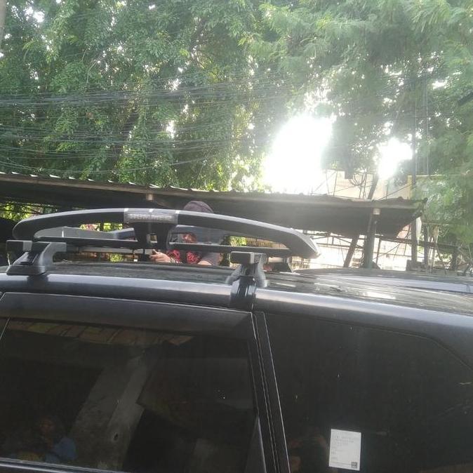 Roofrack Bagasi Atas Mobil Kijang Plus Cross Bar Model Hummer Kecil Baru