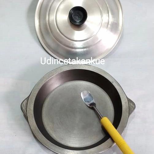 wajan kuali martabak manis 20cm free tutup + 1 sodet mini