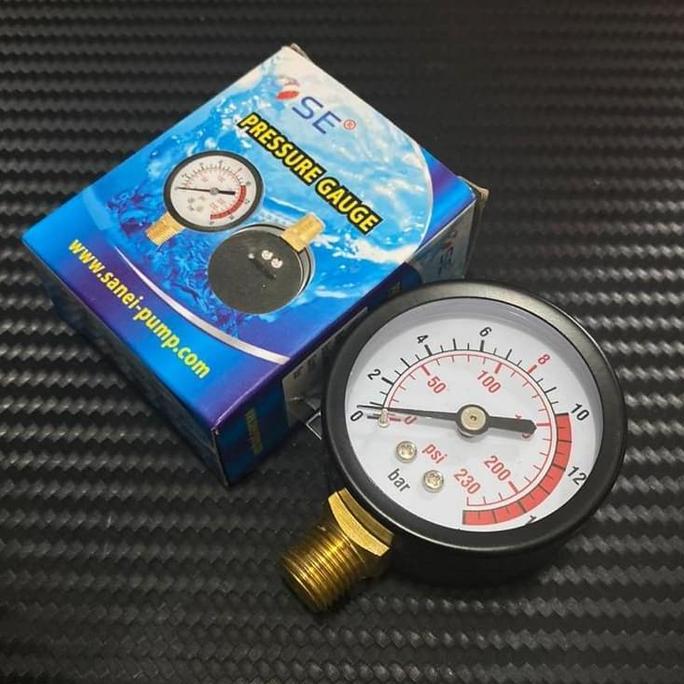 Pressure Gauge Pompa Air Jet Pump Baru