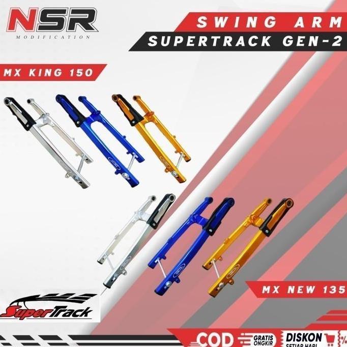 TERBARU - Swing Arm Mx King 150 Jup Jupiter Mx 135 Old/New Supertrack Gen 2