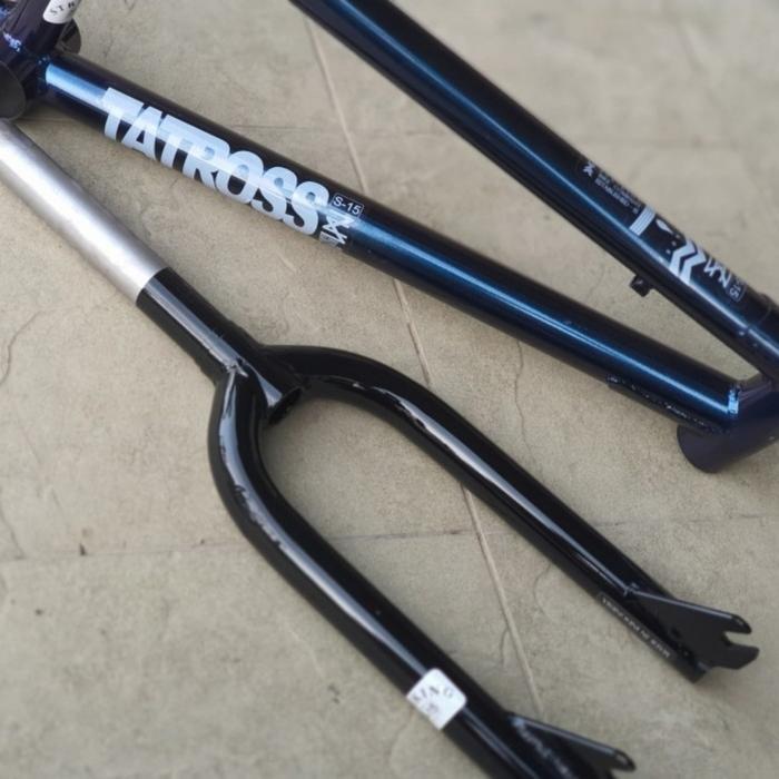 Frame Set Sepeda Bmx 16 Inch Frame Fork Original Dan Terpercaya