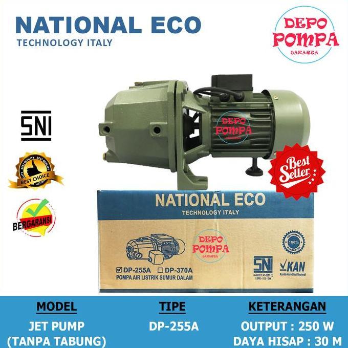 Pompa Air Jet Pump National Eco 255 Harga Spesial