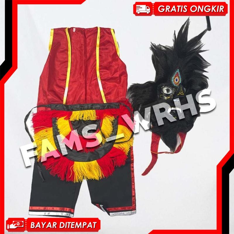 Baju Setelan Ganongan Anak Dewasa Celana Rompi Ganongan dan Jaranan Promo Terbaik