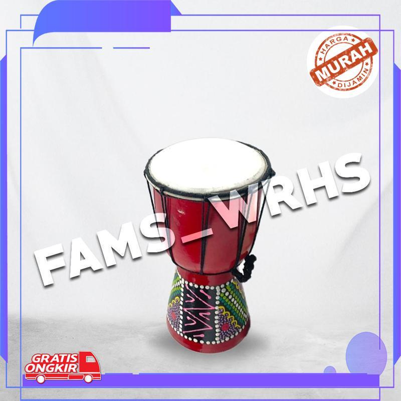 Jimbe Gendang Besar Mainan Alat Musik Tradisional Murah Berkualitas BERKUALITAS