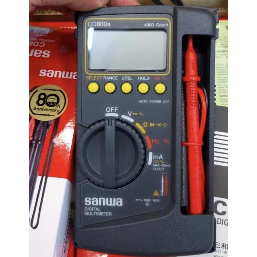 GARAVAR Multitester Sanwa CD 800A Multitester Digital Original