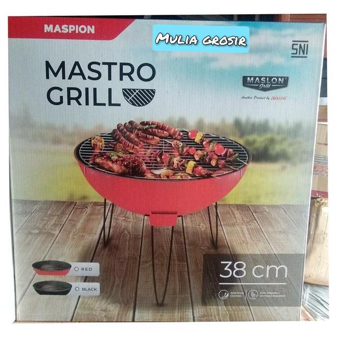 promo bbq grill arang maspion /mastro grill 38cm / grill maspion terlaris