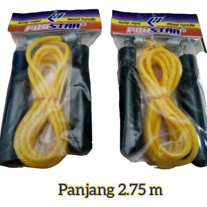 Tali Skipping/Sprintel Panjang 2.75 M untuk Anak Tinggi Badan di Atas Rata-rata Motif D Warna Tali S