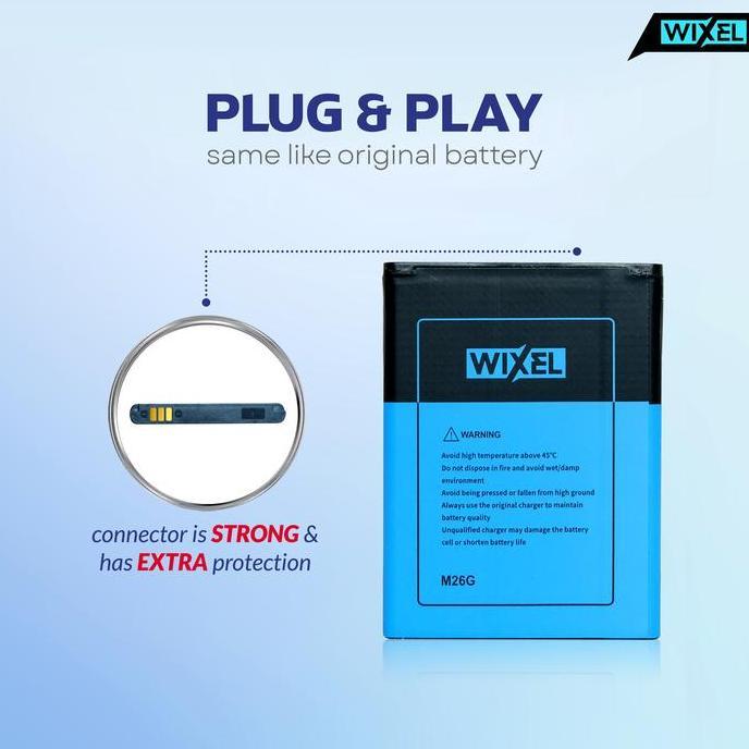 WIXEL Baterai B9010 Modem Wifi Mifi HNZ HN-03 SmartCom MF903 SanurPro E5578 Smart Com Double Power R