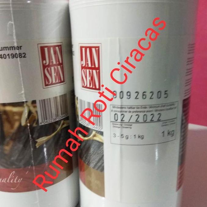 VANILA JANSEN EXTRACT 100 GR BOTOL PERASA VANILLA VANILI KUE CAKE