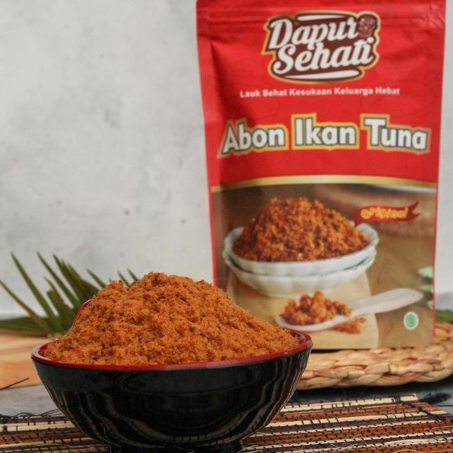 Abon Dapur Sehati / Abon Tuna / Ayam / Lele / Cakalang / Ebi Pasti Promo