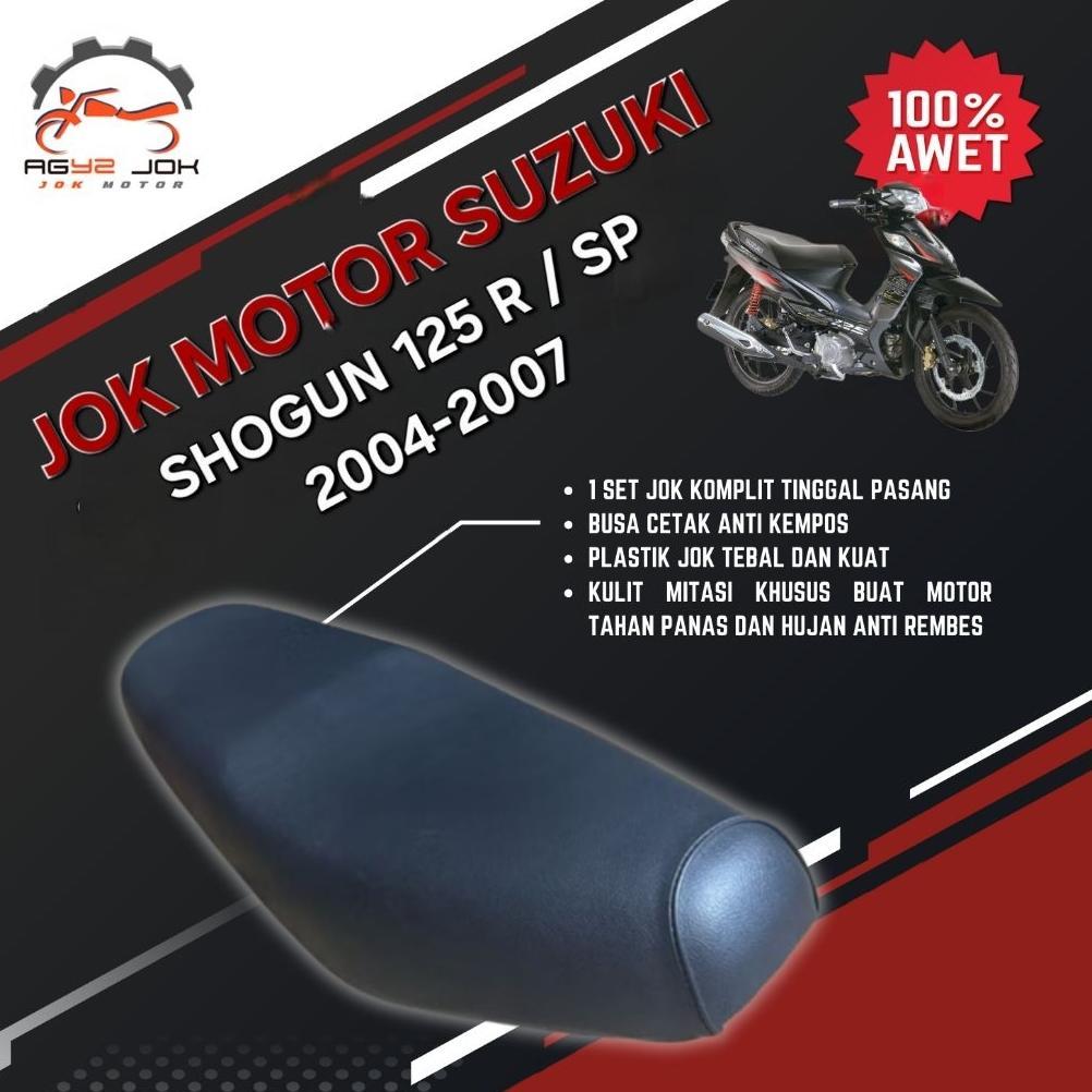 Jok motor shogun 125 jok suzuki shogun 125 R / SP 2004-2007