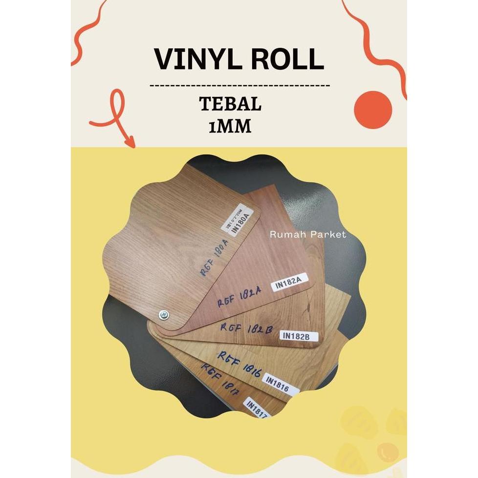KARPET LANTAI VINYL ROLL tebal 1mm Vinyl Korea Promo