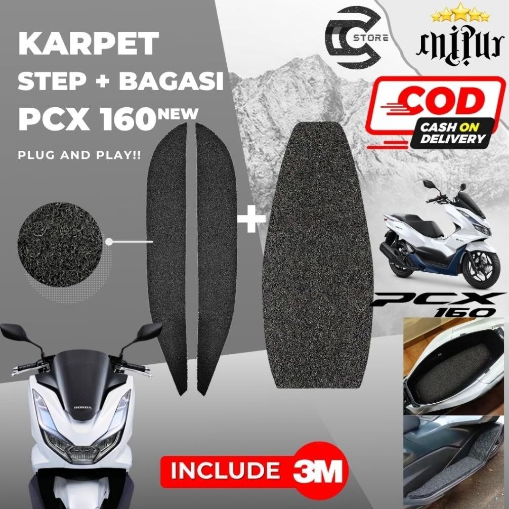 Karpet Bagasi PCX 160 New + Step Floor PCX 160 New / Karpet Mie PCX 160 New / Bordes PCX 160 New / C