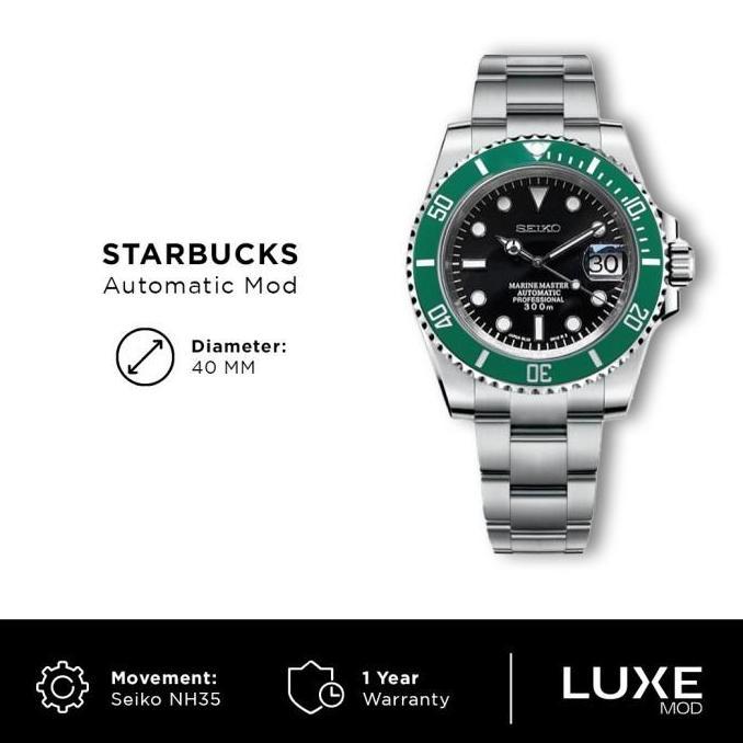 Seiko Submariner Starbucks NH35