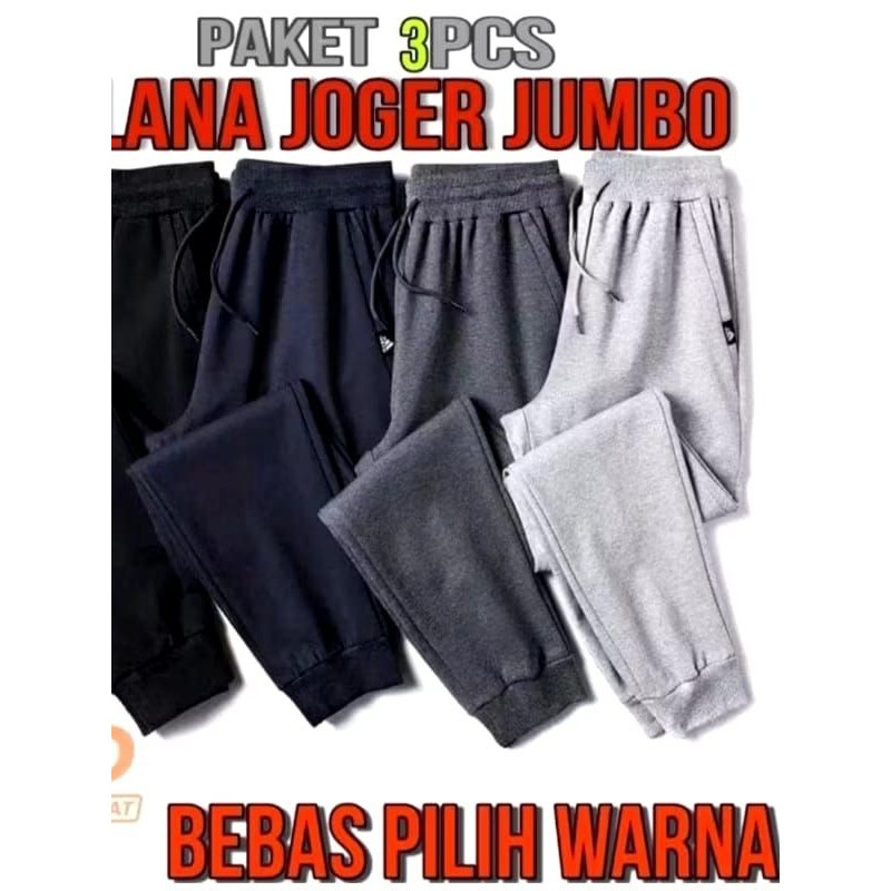 Jogger / Celana Panjang Jogger 70 ribu 3pcs / Celana Panjang Dewasa Pria Wanita