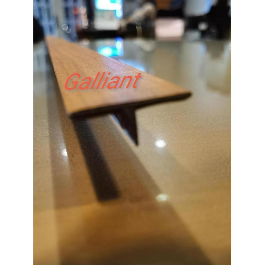 Tansition Profile Aluminium / List Transisi Alum Lantai Kayu Promo