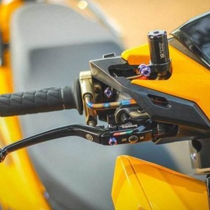 Tabung Minyak Rem Bonamici Titanium Universal Tabung minyak rem P Titanium - tabung bonamici