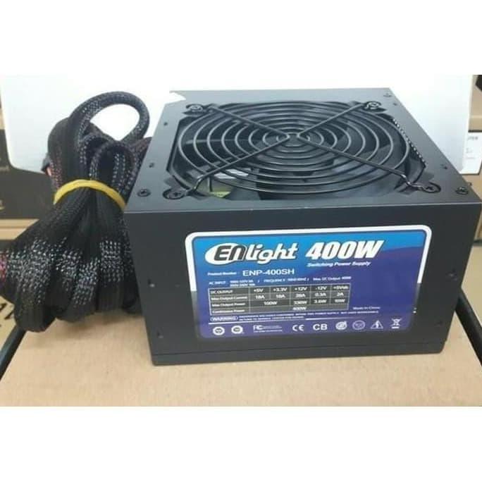 NEW ENLIGHT POWER SUPPLY 400 WATT / PSU ENLIGHT 400W (GARANSI 5 Tahun)