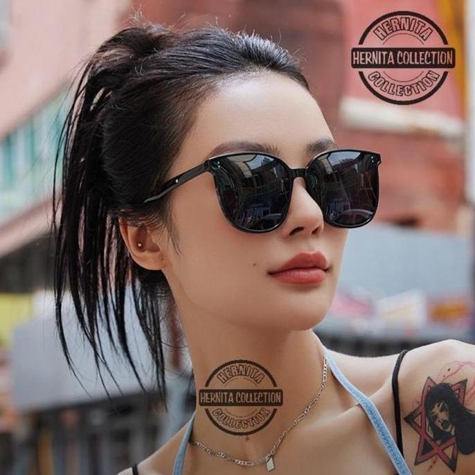 gerhana_bira - kacamata korea gm myma 8892 sunglasses free box hard case - fashion trendy