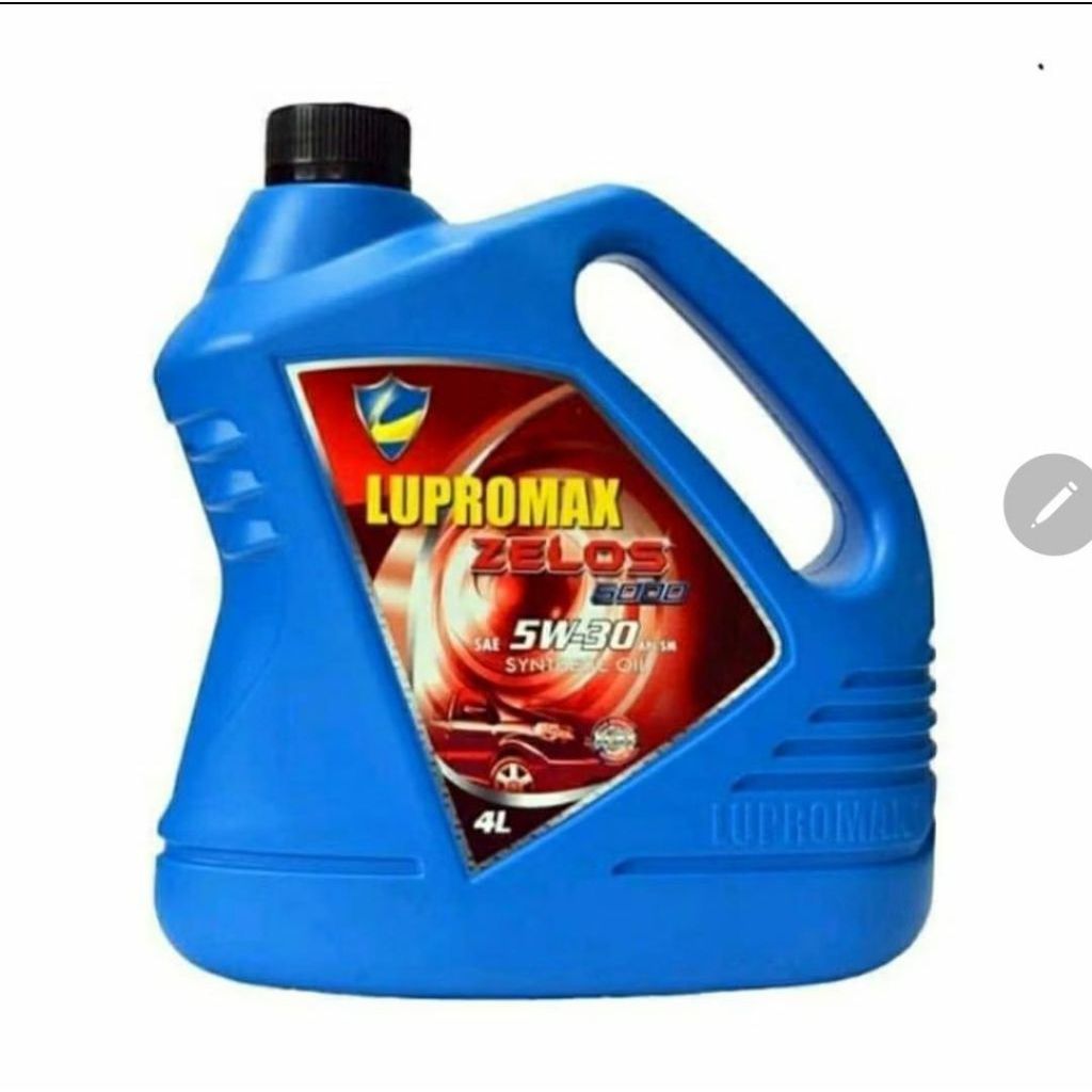 Lupromax Zelos 5000 Oli Mobil Synthetic 4L SAE 5W-30