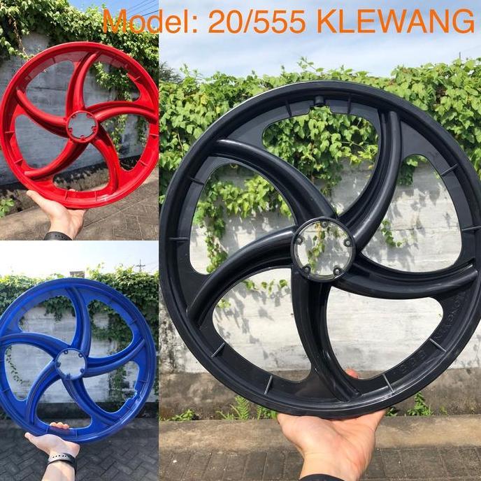 VELG SEPEDA VELG PELEK RACING SABIT KLEWANG SEPEDA 20 BMX/LIPAT ORIGINAL DAN TERPERCAYA