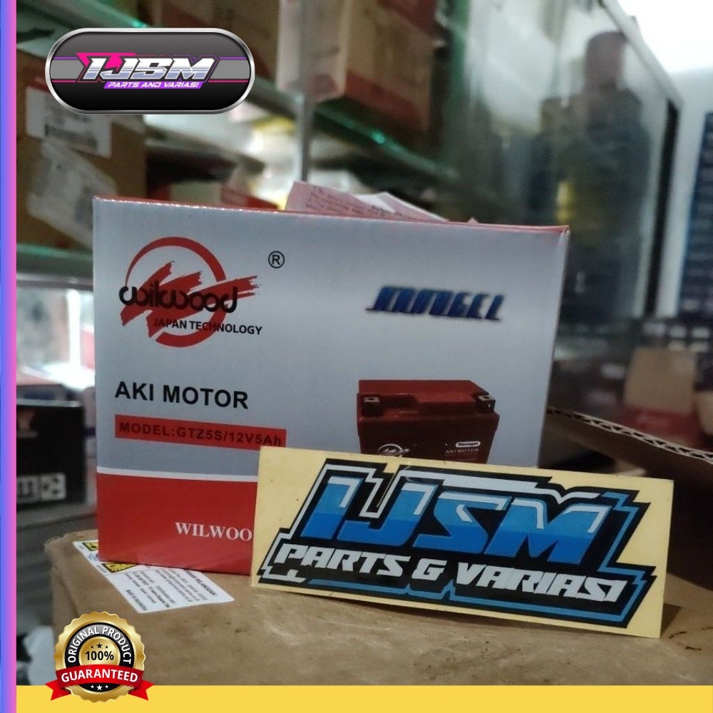Aki Accu Baterai gtz5 Universal Semua Motor - Wilwood