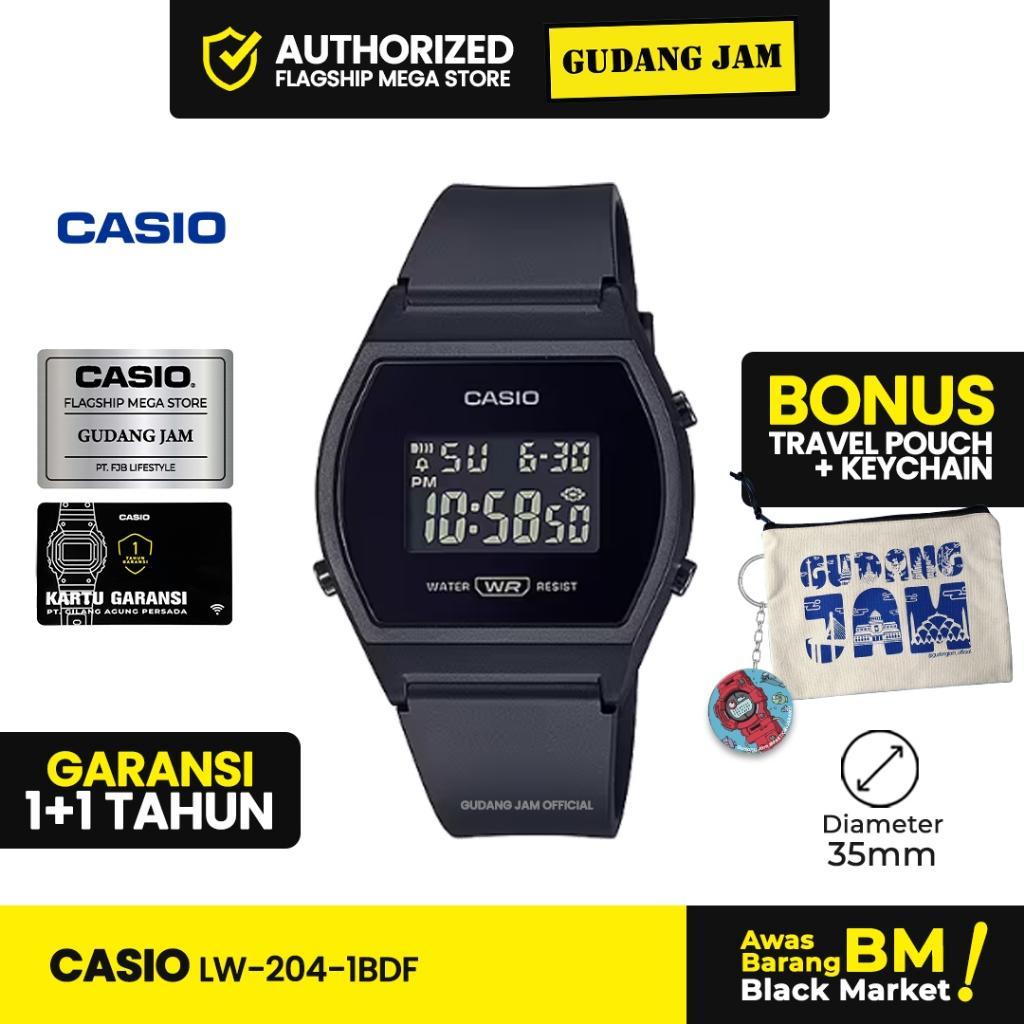 Jam Tangan Casio Lw-204-1Bdf Lw-204-1B Lw-204 Lw204 Lw 204