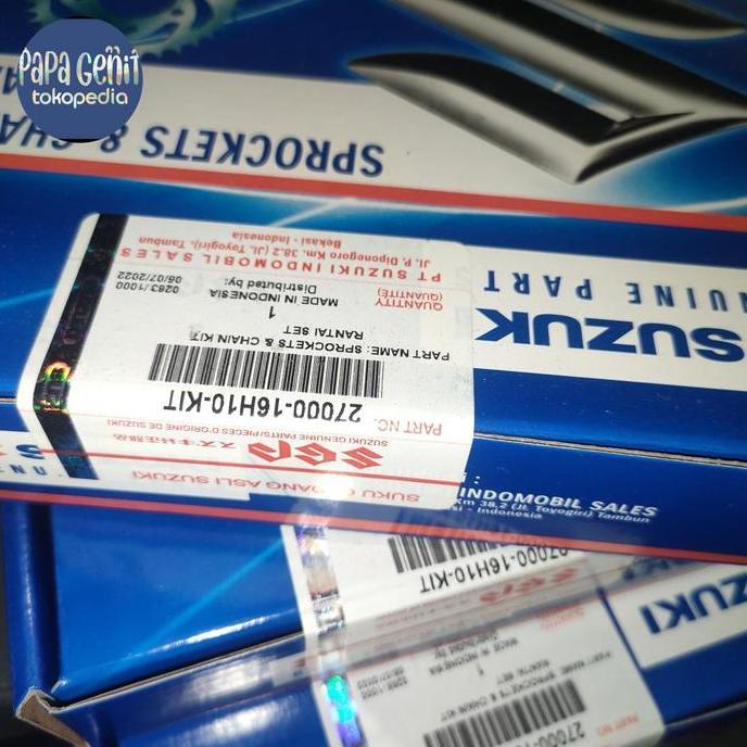 Ready gear set shogun FL 125 original