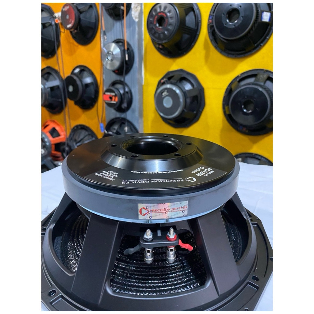 SPEAKER KOMPONEN 12 inch / PD 1280 DAUN CARBON TEBAL SUB-BASS