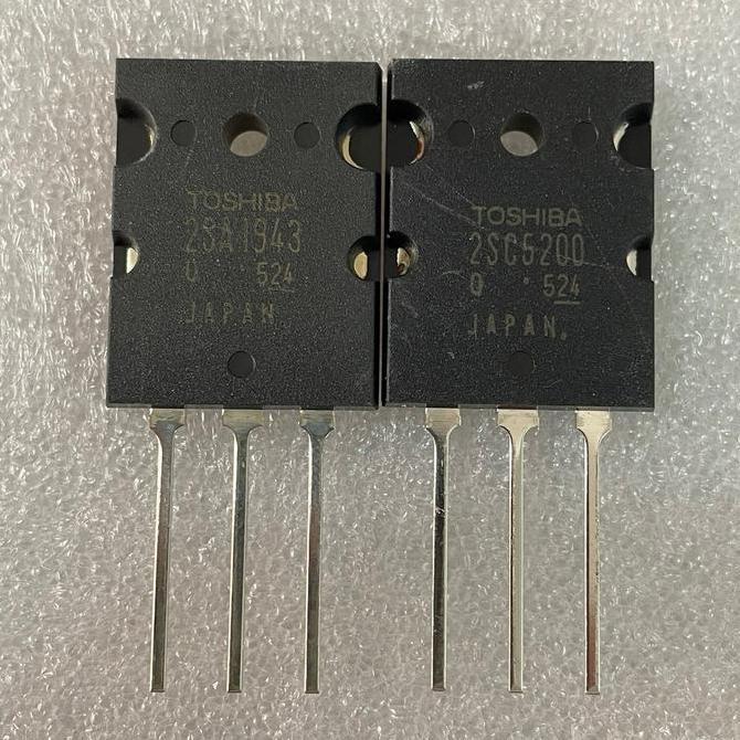 Promo Transistor 2SA1943 2SC5200 / A1943 C5200 Lot 524 Bagus Diskon