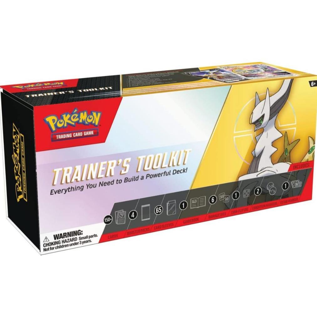 Pokemon TCG: Trainers Toolkit 2023 - 4 Packs, Promos, Accessories