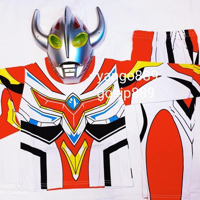 ASLI Promo New Ultraman Kostum anak2 size 1-6 tahun READY STOCK