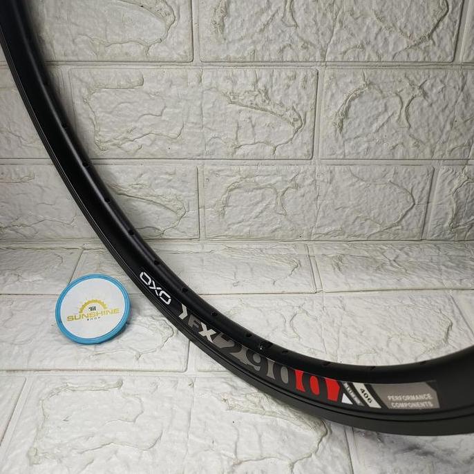 Velg Rims 20 OXO FX2900 Murni ETRTO 406 Lubang 36H Alloy Double Wall 3cm Ada Brake Line Valve AV Unt