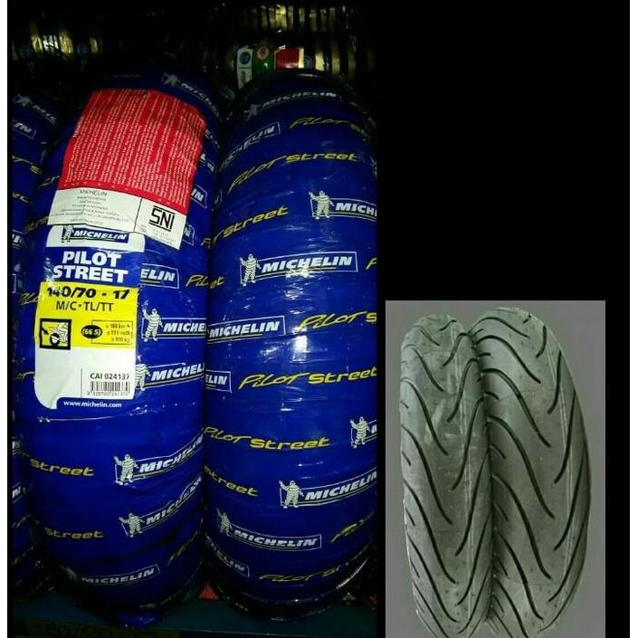 ban luar 140 70 17 pilot street michelin