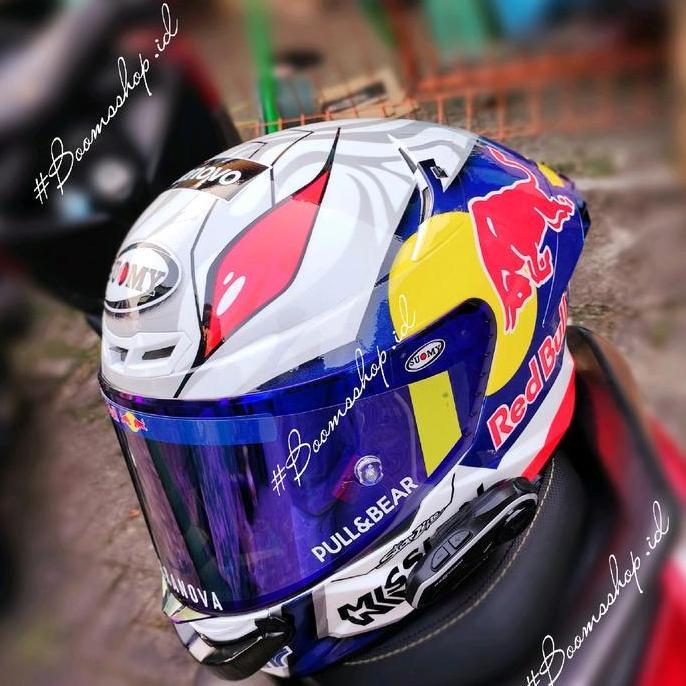 DISKON helm kyt tt course repaint livery dovi 04 Motorcycle READY STOCK