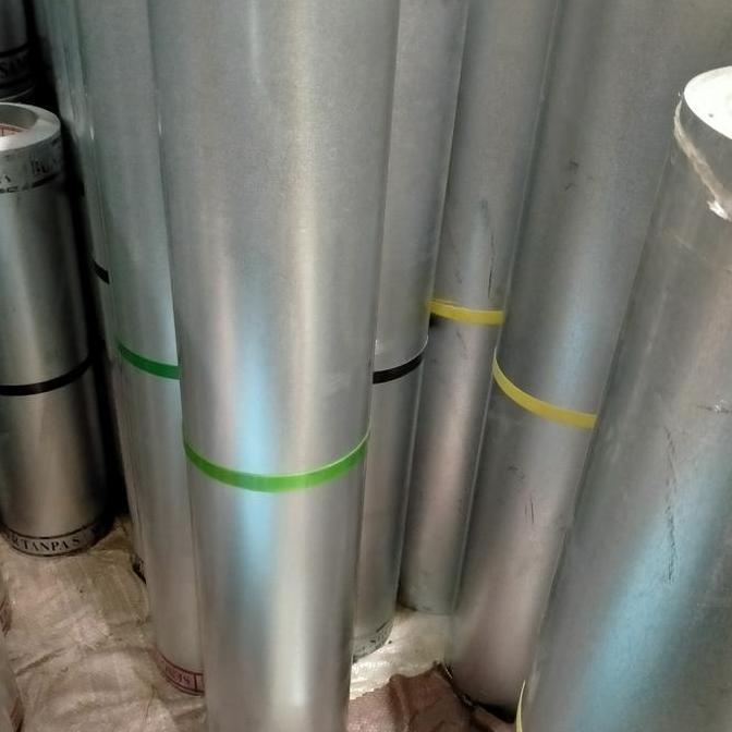 Seng Talang Galvalum/Seng Plat Galvalum Tinggi 120 cm Tebal 0,3 mm/rol