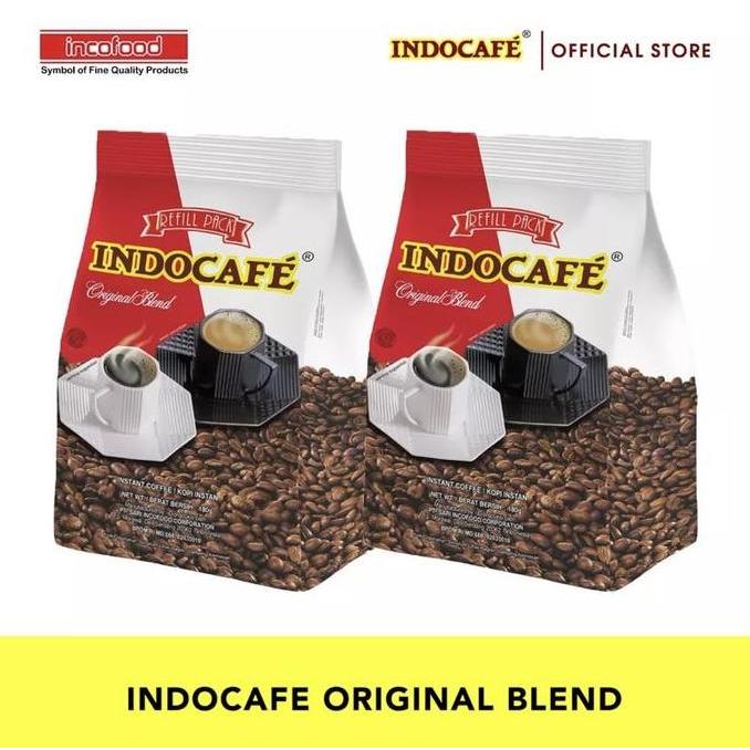Ready Indocafe Original Blend Refill Pack 180gr / Kopi Indocafe Original Blend Refill