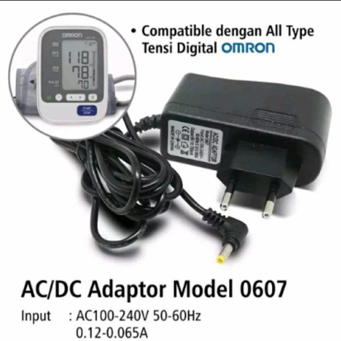 adaptor tensimeter omron 6V untuk omron tensi HEM-7200/8712/7203 (oem)