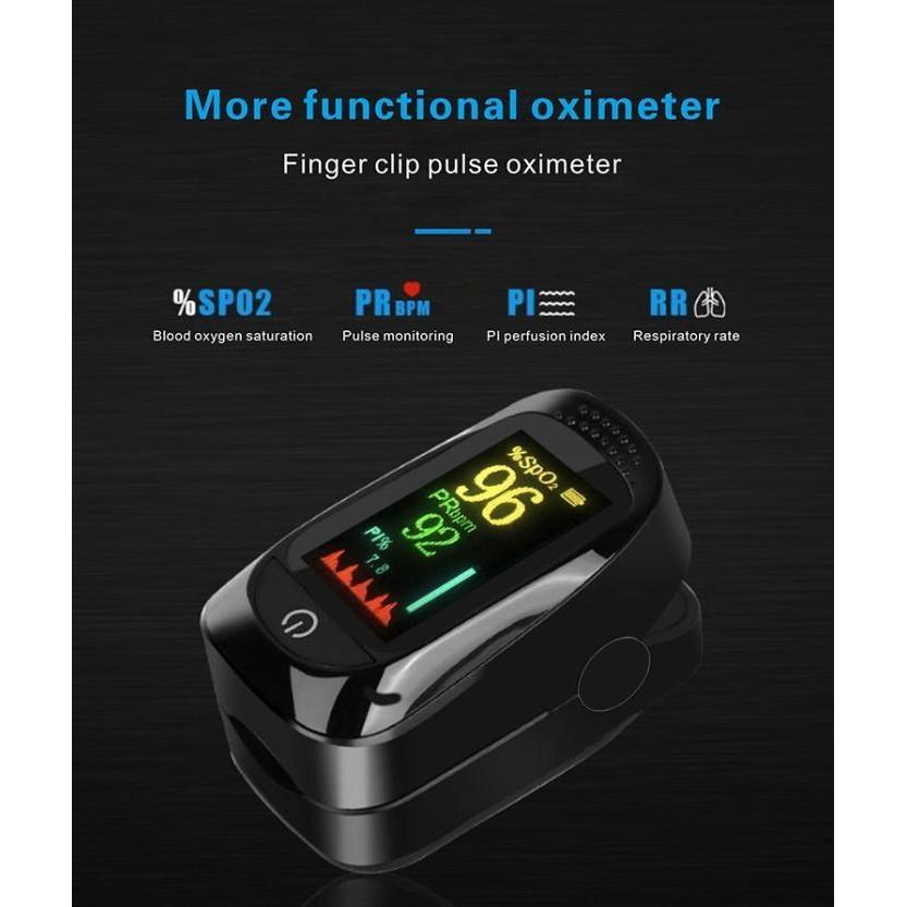 Oximeter A2 Fingertip Pulse Sp02 Alat Ukur Saturasi Oksigen Oxymeter