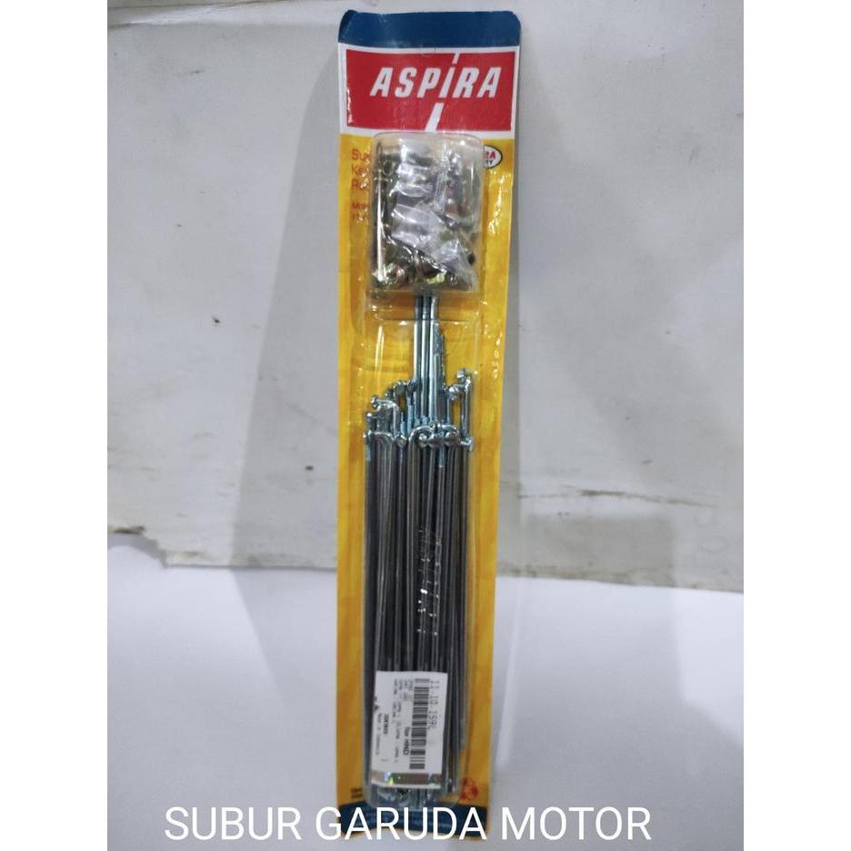 JARI JARI SUPRA X 125 OLD KARISMA REVO BLADE VELG BELAKANG MERK ASPIRA