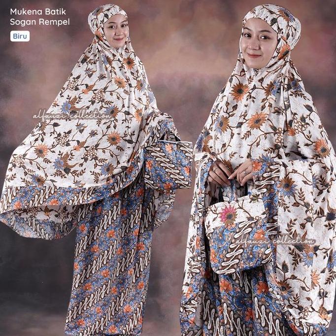 Mukena Bali Daun Putih