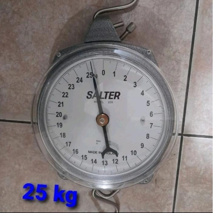 Timbangan Salter 25kg / Timbangan Gantung Salter 25 kg Asli England