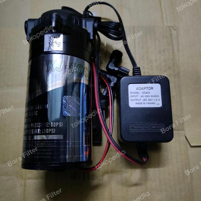 Booster Pump Ko-Jine 24 VDC/KJ 100 Booster Pump Reverse Osmosis PREMIUM